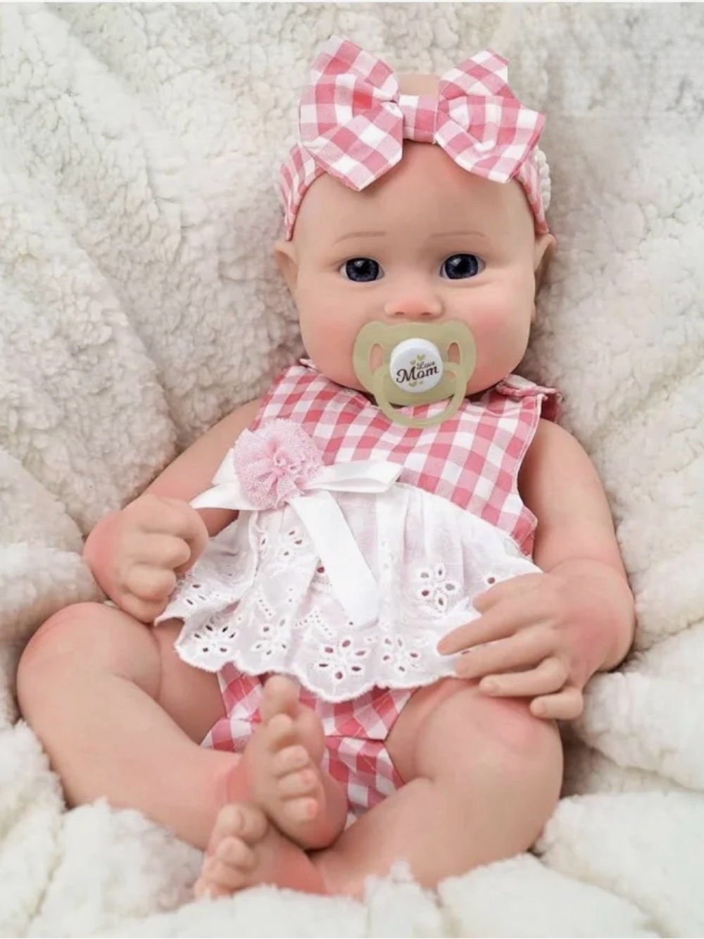 JIZHI Reborn Baby Dolls Silicone Full Body -16 Inch 5.73lb Weighted